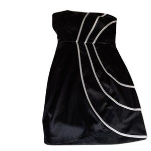 Black Strapless Dress